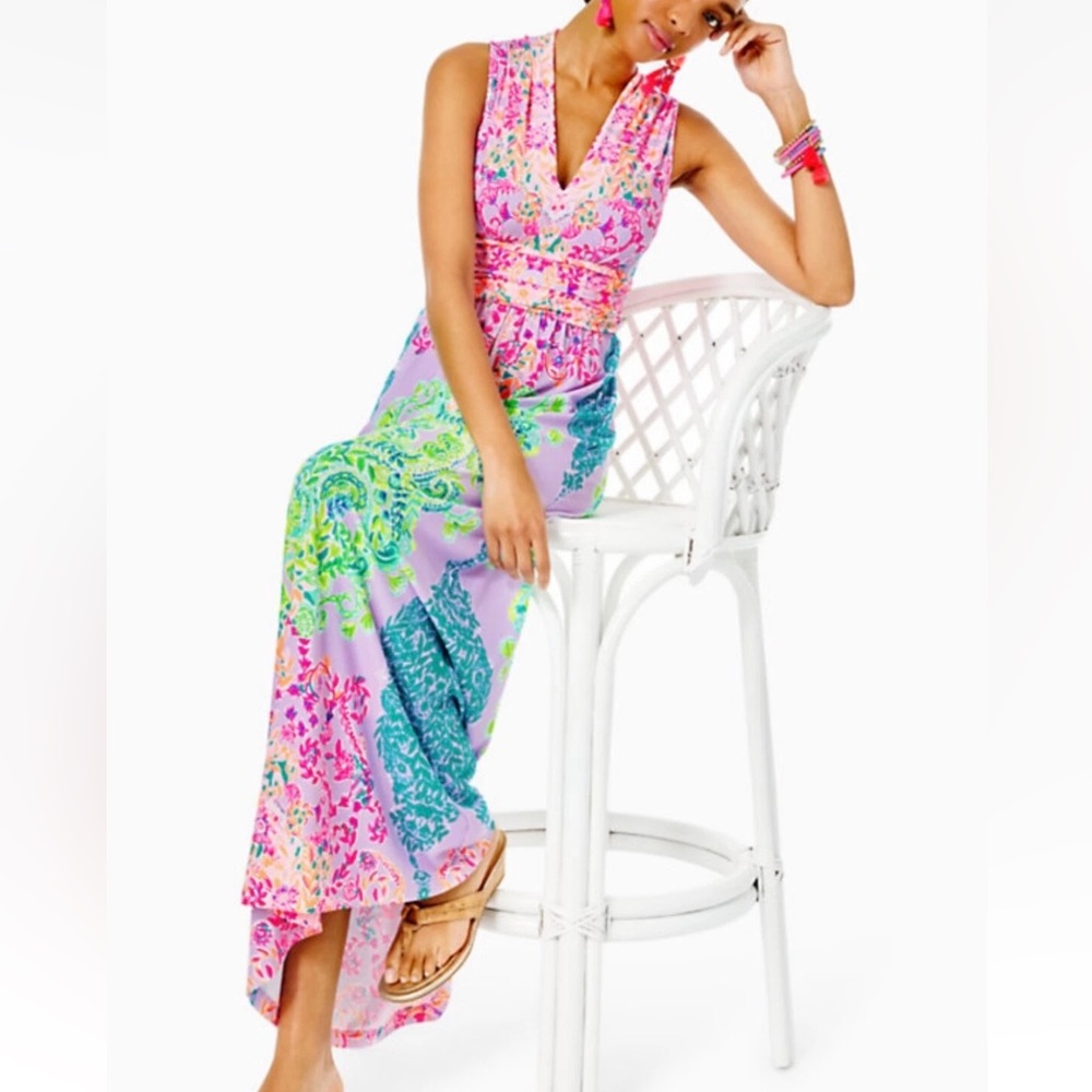 Lilly Pulitzer “Pearce” Maxi Dress Size XS